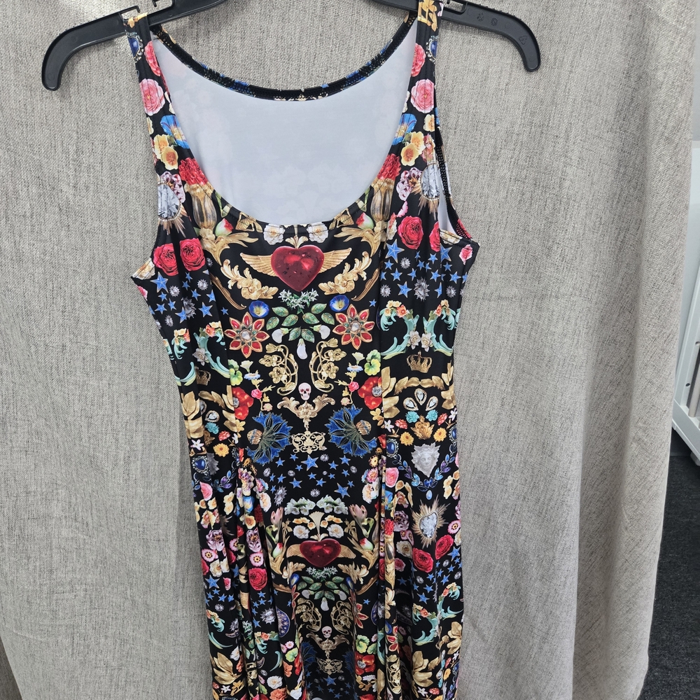 Blackmilk Sacred Heart Evil Skater Dress